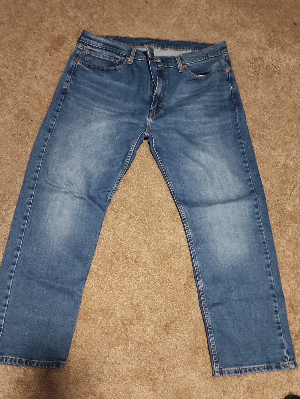 Levi's Men's Blue Relaxed Fit Denim Jeans